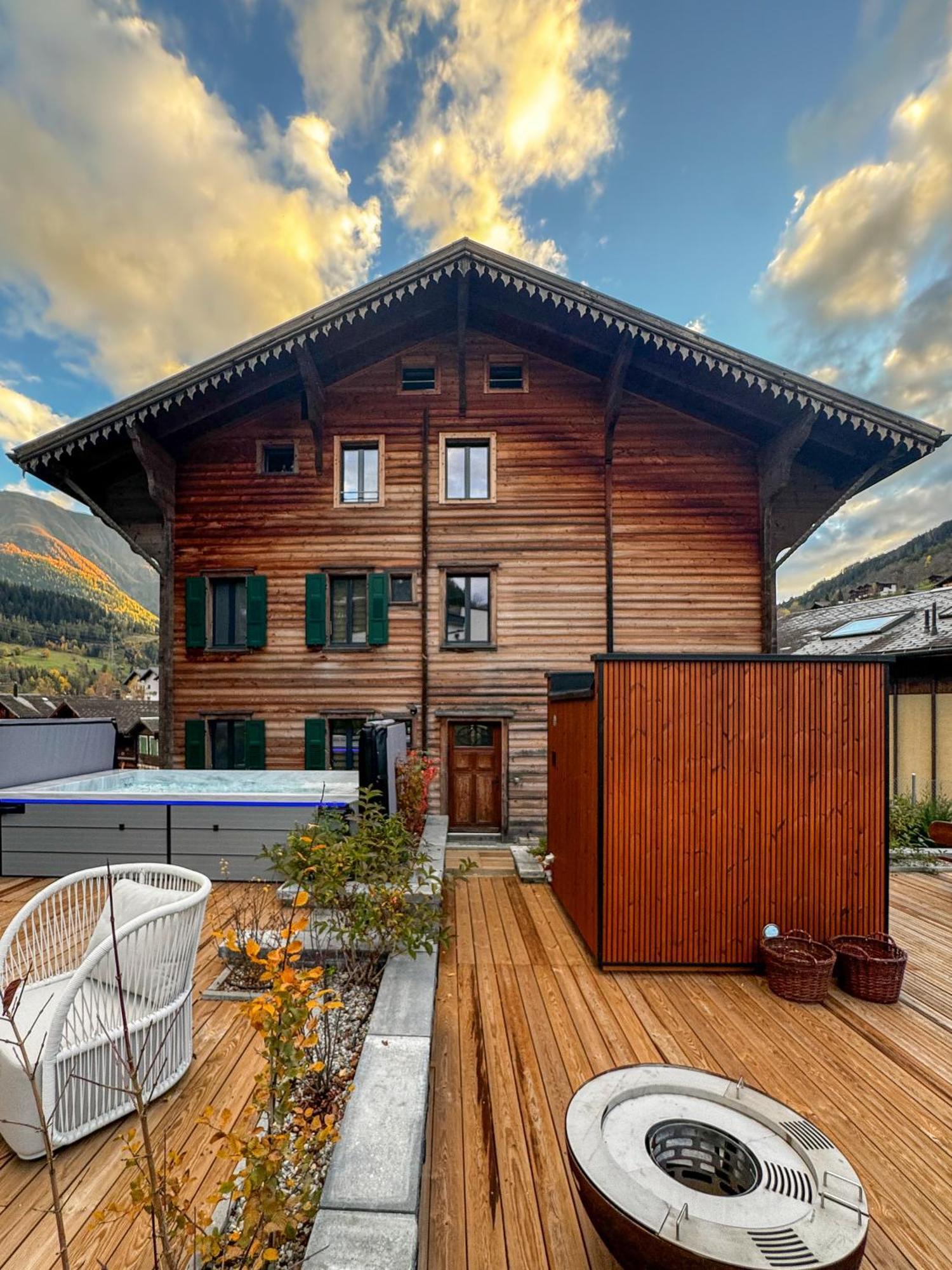 Zer Treichi Appartements Fiesch Esterno foto